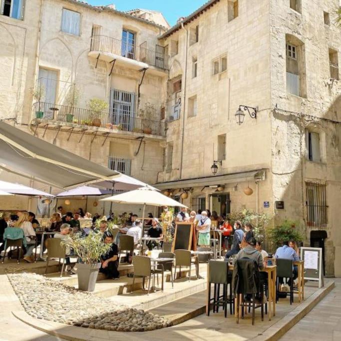 Ferienwohnung Loft Coeur Historique Montpellier Exterior foto